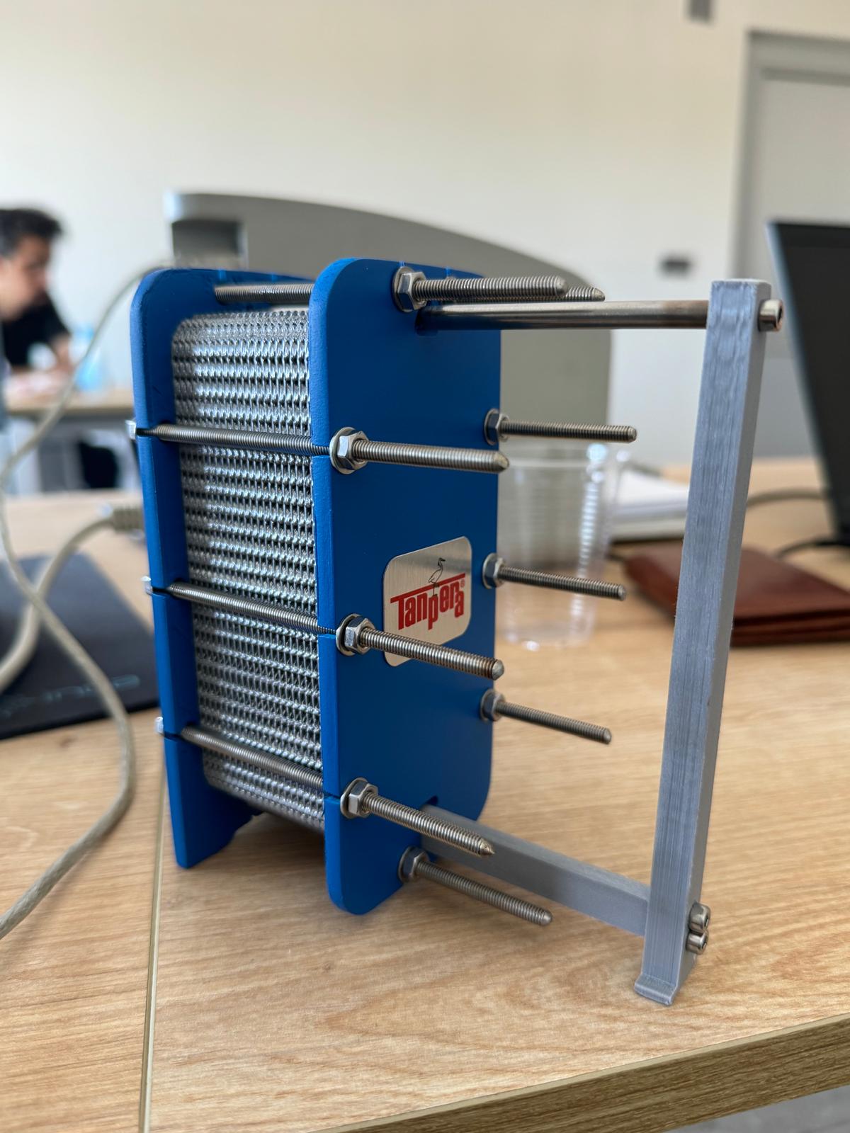 Plakalı Eşanjör Maketi - 2