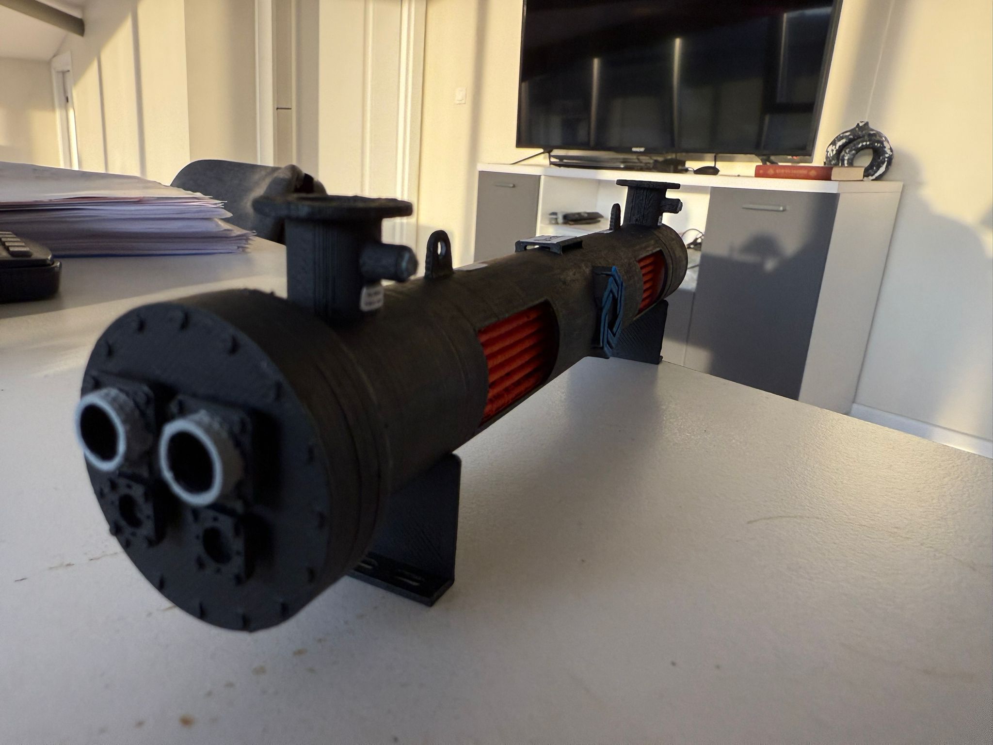 Gövde Borulu Eşanjör(Evaporatör) Maketi - 2