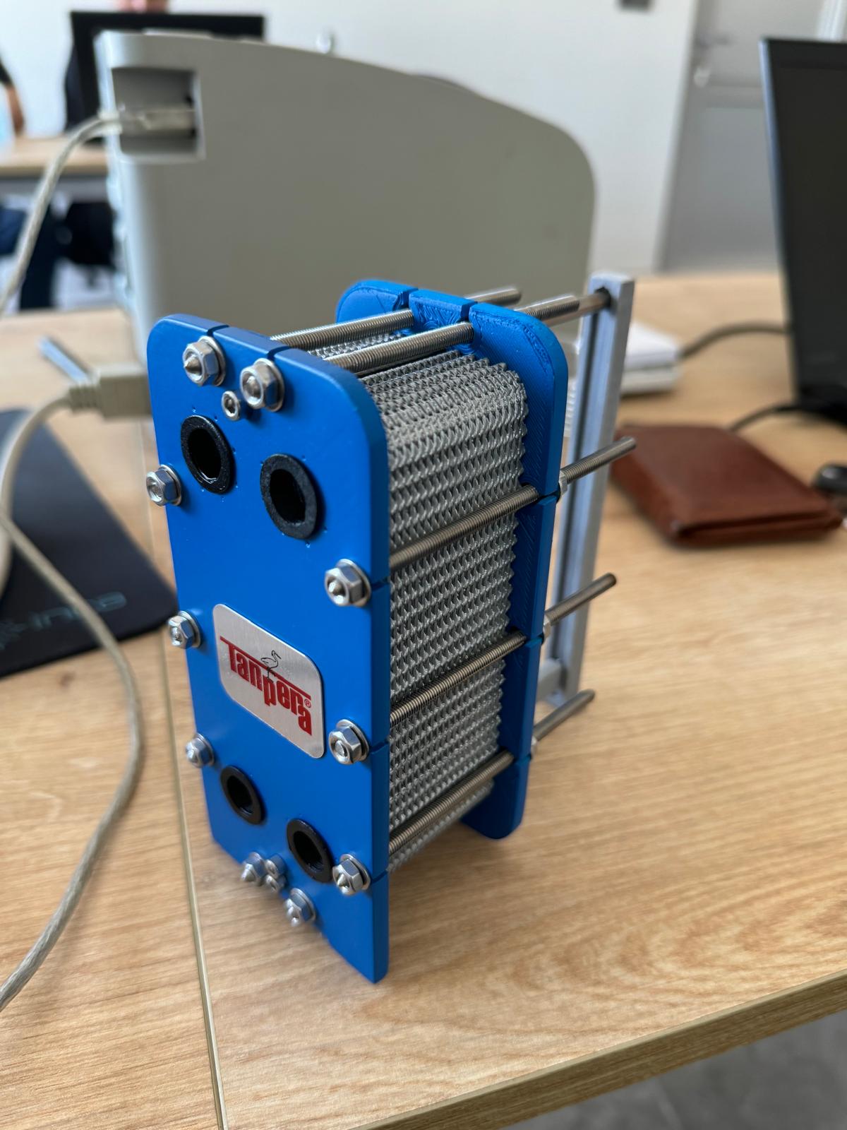 Plakalı Eşanjör Maketi